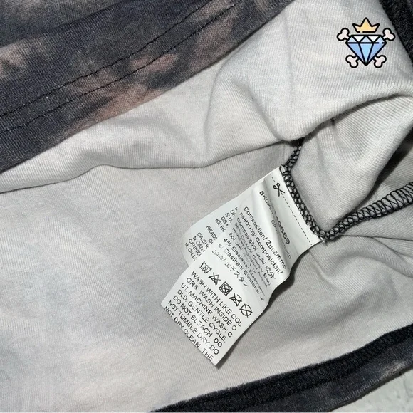 SHEIN MEN FITTED SHORT SLEEVE OMBRÉ TEE SIZE LARGE STREETWEAR LOUNGEWEAR - Picture 6 of 6